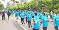 আগারগাঁওয়ে পরিবেশ সুরক্ষায় তরুণদের ‘রান ফর আর্থ’
