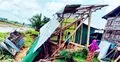 মাইনী নদীর ভাঙনে বিলীন বসতভিটা
