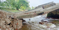 সেতু ভেঙে ৬ গ্রামের মানুষের চলাচল বন্ধ