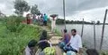 ৪০ বছর যাবত নৌকা-বাঁশের সাঁকোই ভরসা ২০ হাজার মানুষের