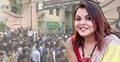 আন্দোলন নিয়ে অভিনেত্রী শাওনের রসিকতা
