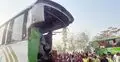 জাজিরায় দুই বাসের সংঘর্ষে চালকের সহকারী নিহত, আহত ১০