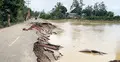 শেরপুরে ঢলের পানি কমতেই ভেসে উঠছে ক্ষত