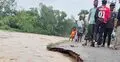 উজানের ঢল-টানা বৃষ্টিতে বন্যার শঙ্কায় শেরপুর