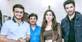 সৌরভের বাড়িতে বলিউডের সারা ও আদিত্য রায় কাপুর