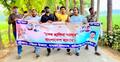 ফাঁকা রাস্তায় ছাত্রলীগের ঝটিকা মিছিল