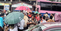 সায়েন্সল্যাব মোড় অবরোধ, যান চলাচল বন্ধ