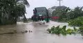 সুনামগঞ্জে পাহাড়ি ঢলে তলিয়ে গেছে সড়ক, বন্যার শঙ্কা