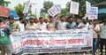 বিশ্বম্ভরপুরে ইউএনওর অপসারণ দাবিতে বিক্ষোভ