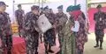 সুনামগঞ্জে বন্যার্তদের ত্রাণ দিলেন বিজিবির ডিজি