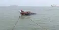 Trawler sinks with 300 tons of salt in Meghna River