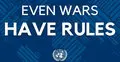 ট্রাম্পের হুমকির পর এবার জাতিসংঘ বললো, ‘যুদ্ধেরও নিয়ম আছে’