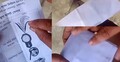 ব্যালট পেপার ভাঁজ করবেন যেভাবে