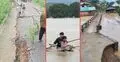 পাহাড়ি ঢলে রাঙ্গামাটির নিম্নাঞ্চল প্লাবিত, সড়ক ধসে যোগাযোগ বিচ্ছিন্ন