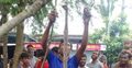 রাসেলস ভাইপারকে ফাঁসিতে ঝুলিয়ে মারলেন গ্রামবাসী