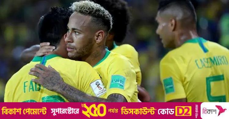 নেইমারকে ছাড়াই বিশ্বকাপ বাছাইয়ের দল ঘোষণা ব্রাজিলের