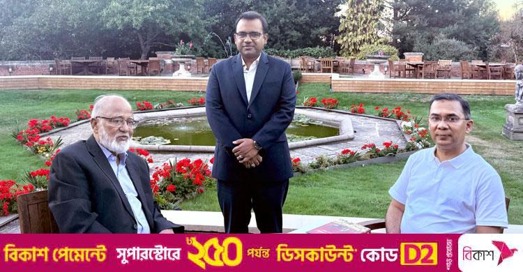 লন্ডনে তারেক রহমানের সঙ্গে সাক্ষাৎ করলেন খন্দকার মোশাররফ