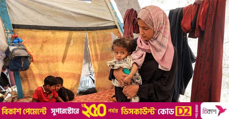 গাজায় এখন পর্যন্ত অনাহারে ১১৯ শিশুসহ ৩১৩ জনের মৃত্যু