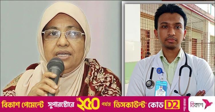 রামেকের ইন্টার্ন চিকিৎসক শ্রেয়ানের কাজে মুগ্ধ স্বাস্থ্য উপদেষ্টা