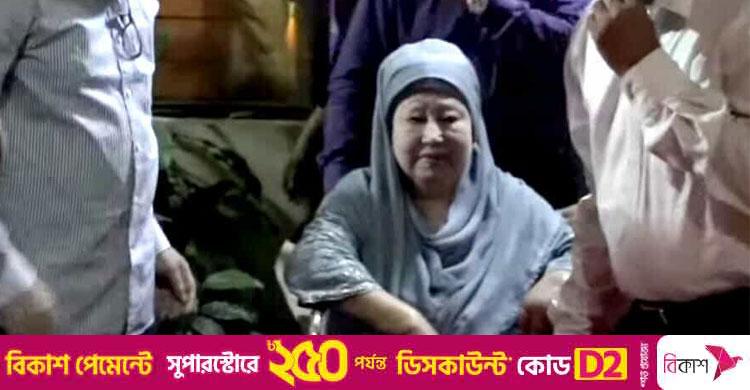 স্বাস্থ্য পরীক্ষার জন্য হাসপাতালে খালেদা জিয়া