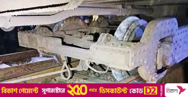 গাজীপুরে যমুনা এক্সপ্রেসের বগি লাইনচ্যুত