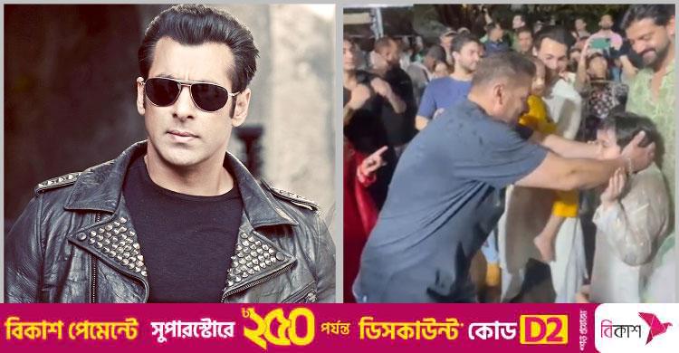 হত্যার হুমকির মাঝেই গণেশ বিসর্জনে মেতেছিলেন সালমান