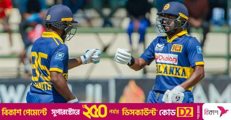 তিন হাফ সেঞ্চুরিতে চ্যালেঞ্জিং স্কোর শ্রীলঙ্কার