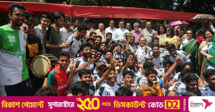 জাবির আন্তঃবিভাগ ফুটবল প্রতিযোগিতায় চ্যাম্পিয়ন বাংলা বিভাগ
