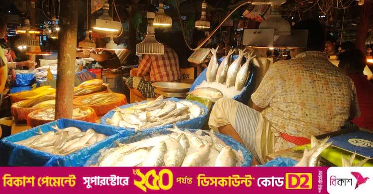 আকাশছোঁয়া ইলিশের দাম ফের বেড়েছে, অন্য মাছও কেনা দায়