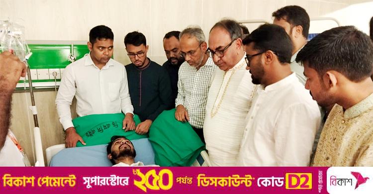 নুরের শারীরিক অবস্থার খোঁজ নিতে ঢামেকে মির্জা আব্বাস