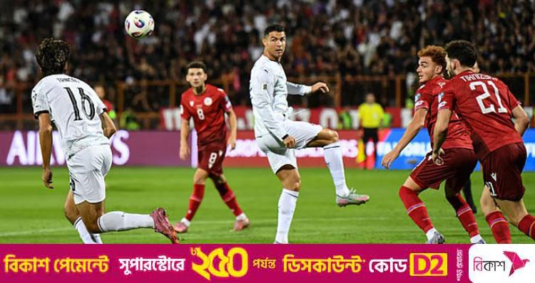 বিশ্বকাপ বাছাই / দুর্দান্ত রোনালদো, জোটাকে স্মরণের ম্যাচে পর্তুগালের গোল উৎসব