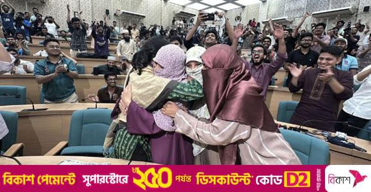 এ বিজয় হিজাবির, এ বিজয় নন হিজাবির: শিবিরের জয়ী প্রার্থী জুমা