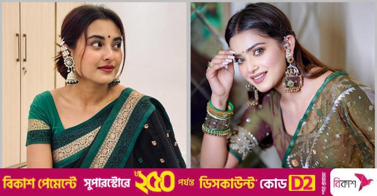 পূজায় যেভাবে লম্বা দুল পরলে কানে ব্যথা হবে না