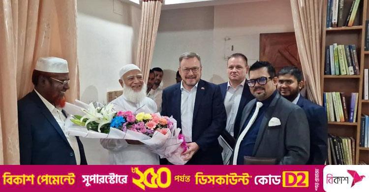 জামায়াত আমিরের সঙ্গে রাশিয়ার রাষ্ট্রদূতের বৈঠক