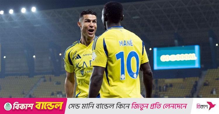 আল-খলুদকে হারিয়ে শীর্ষে রোনালদোর আল-নাসর