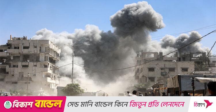 ইসরায়েলি হামলার মুখে গাজা শহর ছাড়ছেন হাজার হাজার ফিলিস্তিনি