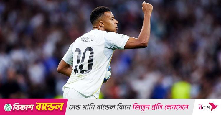 এমবাপের জোড়া পেনাল্টিতে ১০ জনের মাদ্রিদের রেকর্ডতম জয়