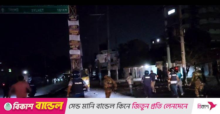 ভৈরবে দু’পক্ষের সংঘর্ষ-ভাঙচুর, আহত ১০