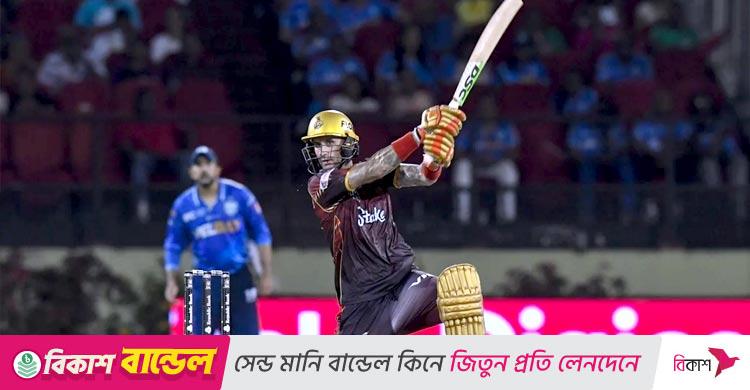 সিপিএল / হেলস-পুরানের ফিফটিতে সেন্ট লুসিয়াকে হারিয়ে ফাইনালে নাইট রাইডার্স