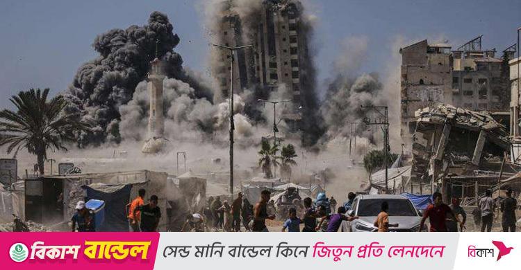 গাজা থেকে ফিলিস্তিনিদের স্থায়ীভাবে উচ্ছেদের আশঙ্কা