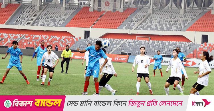 প্রীতি ম্যাচে চীনের মেয়েদের কাছে হারলো বাংলাদেশ