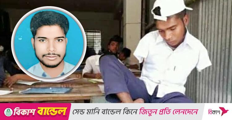 হাত না থাকায় জসিমের জুটছে না এনআইডি কার্ড