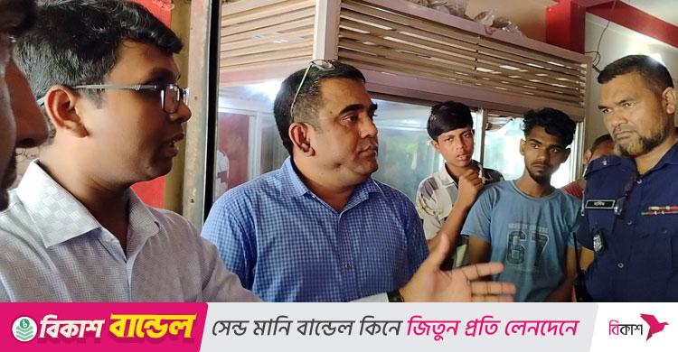 চুয়াডাঙ্গা / বেশি দাম-অপরিচ্ছন্ন পরিবেশে খাবার পরিবেশনে দুই দোকানির জরিমানা