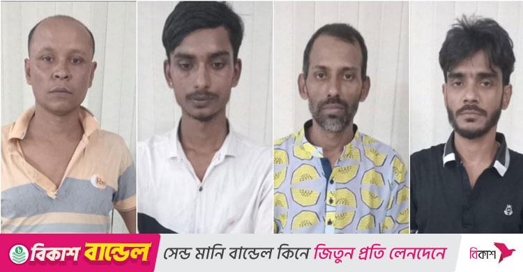 বরিশালে নিষিদ্ধ আওয়ামী লীগের মিছিল, ৪ জনকে পুলিশে সোপর্দ