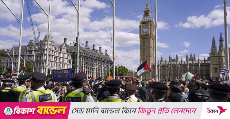 ফিলিস্তিনকে স্বীকৃতি / ইসরায়েলকে প্রতিশোধ না নেওয়ার ব্যাপারে সতর্ক করলো যুক্তরাজ্য