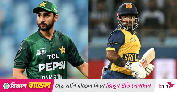 টস জিতে শ্রীলঙ্কাকে ব্যাটিংয়ে পাঠালো পাকিস্তান