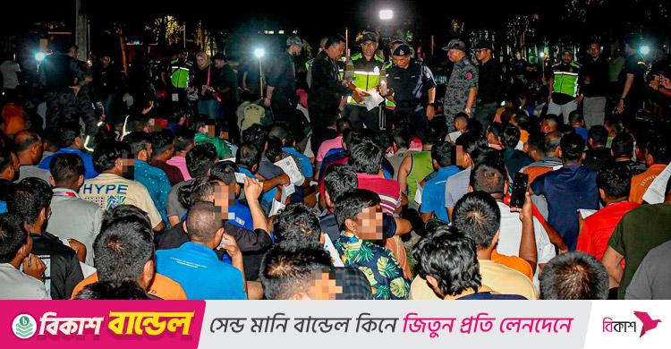 মালয়েশিয়ায় ১৫০ বাংলাদেশিসহ ৬৬২ অভিবাসী আটক