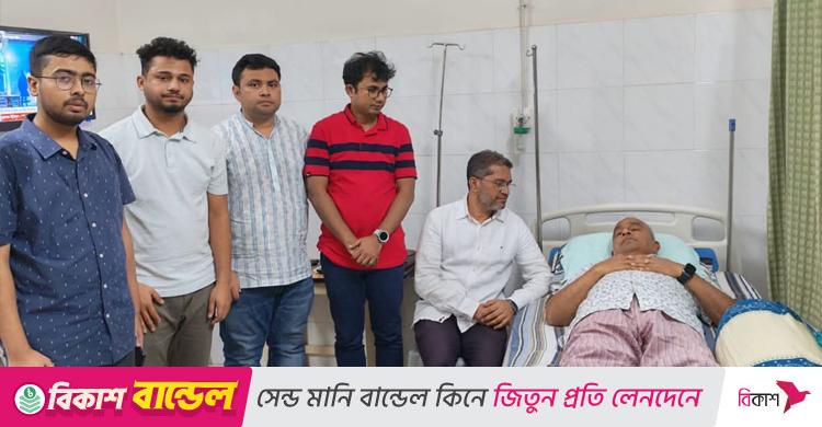 বিএনপি নেতা মোয়াজ্জেম হোসেন আলাল হাসপাতালে ভর্তি