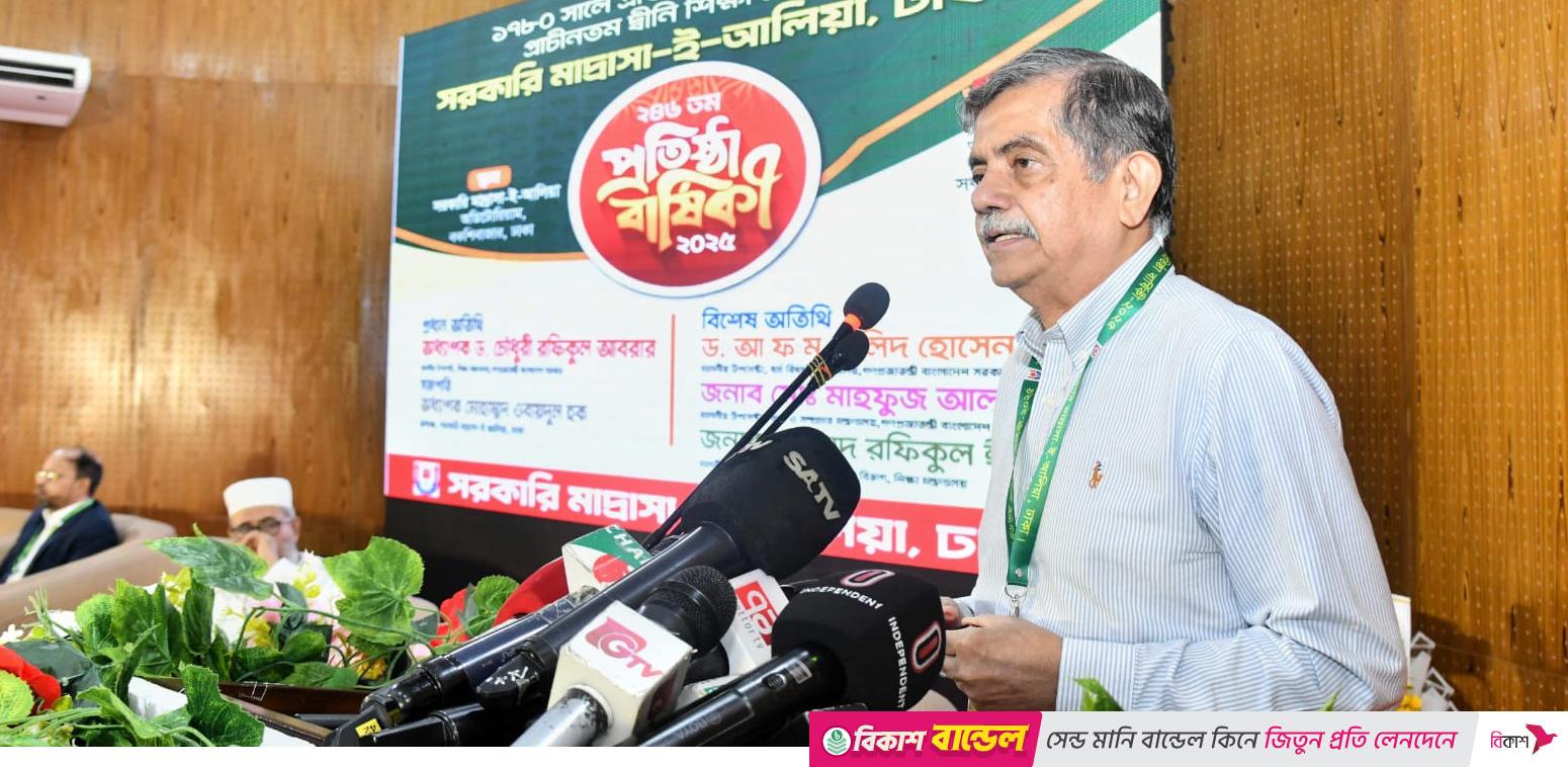 রাজনৈতিক দুষ্টচক্র শিক্ষাপ্রতিষ্ঠান দখলে নিয়েছে: শিক্ষা উপদেষ্টা