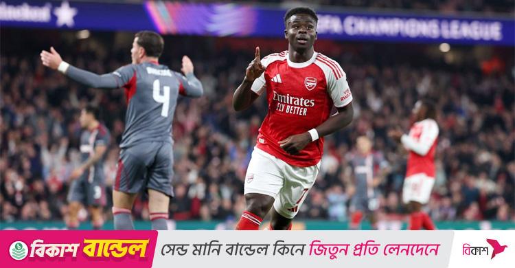 চ্যাম্পিয়ন্স লিগে অলিম্পিয়াকসকে হারালো আর্সেনাল